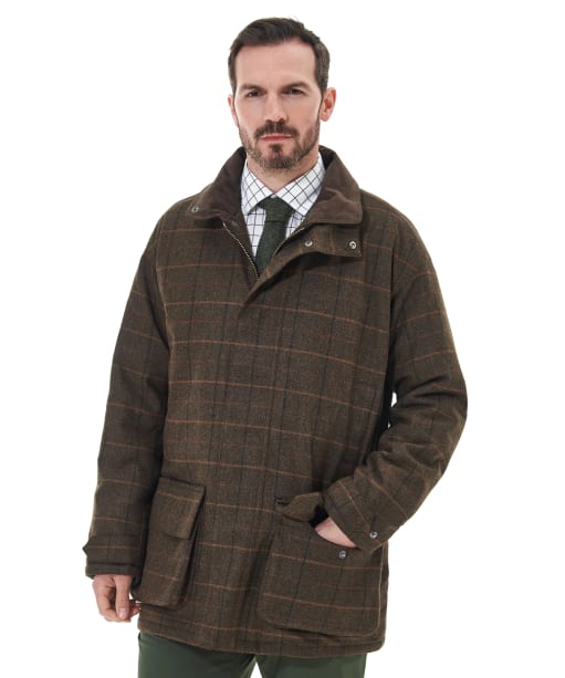 Barbour wool jacket mens uk discount