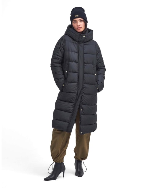 Ladies long barbour coat clearance