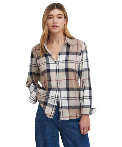 Women’s Barbour Bredon Shirt - Hessian Tartan