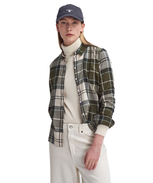 Women’s Barbour Bredon Shirt - Ancient Lodan Tartan