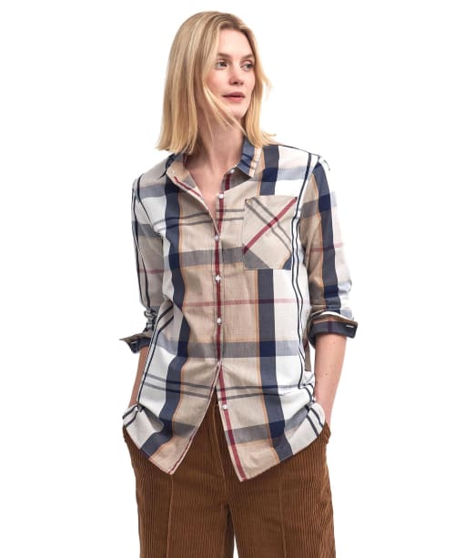 Women's Barbour Perthshire Shirt - Hessian Tartan