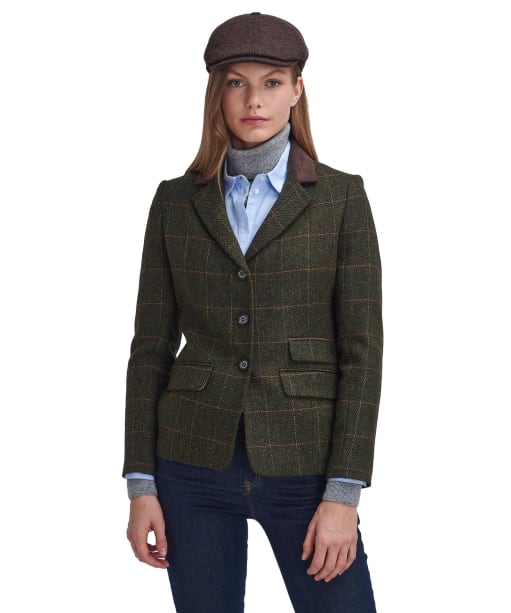 Women’s Barbour Robinson Tailored Wool Jacket - Spiced Pumpkin