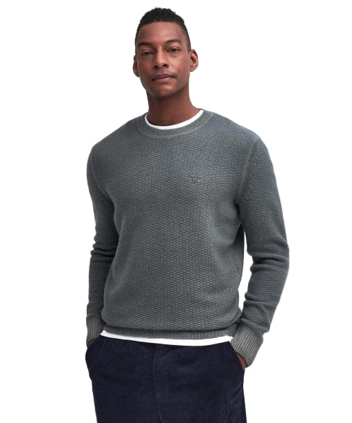 Aston Knit Cre - Washed Olive