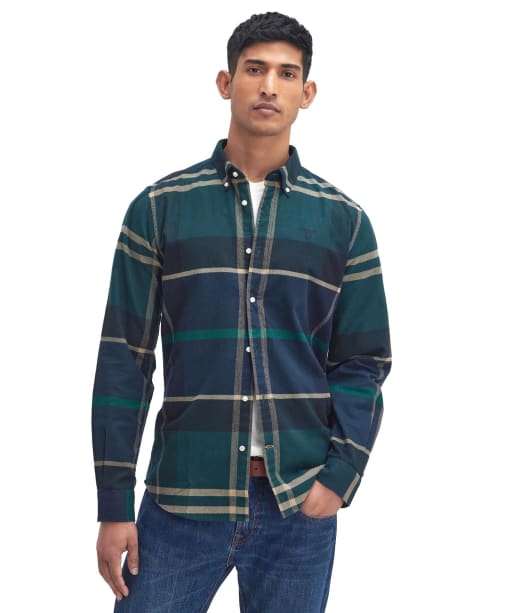 Men’s Barbour Iceloch Tailored Shirt - Green Loch