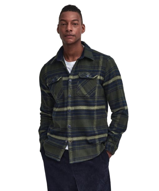 Men's Barbour Mountain Tailored Shirt - Olive