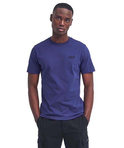 Men's Barbour International Small Logo Tee - Royal Blue