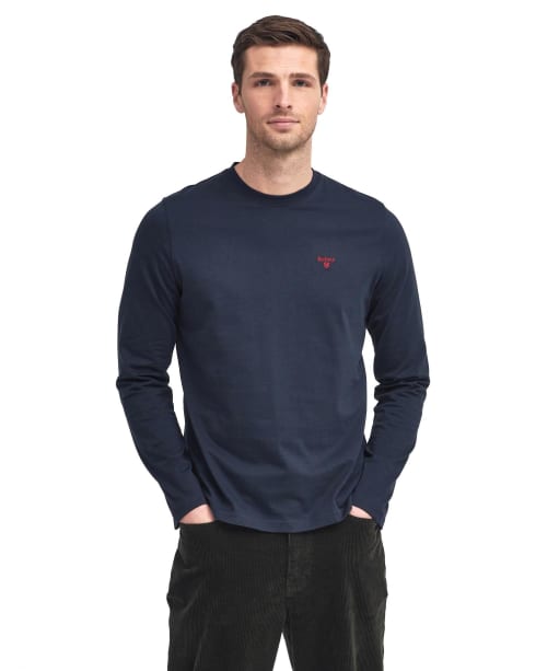 Ls Sports Tee - Navy