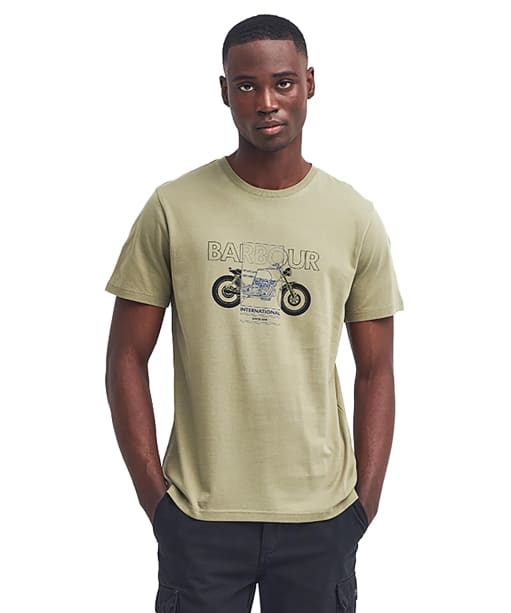 Calder Tee - Bleached Olive