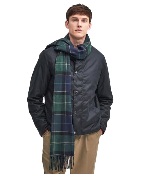 Barbour Galingale Tartan Scarf - Green Loch