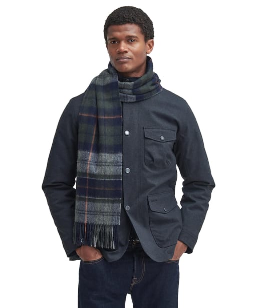 Brack Scarf - Navy / Dark Ginger