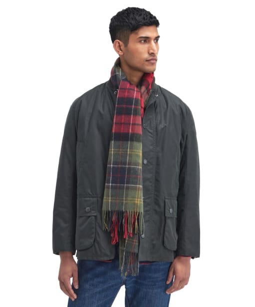 Brack Scarf - Cardinal / Classic Tartan