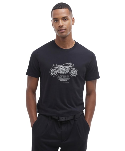 Men s Barbour International Morley Graphic T Shirt