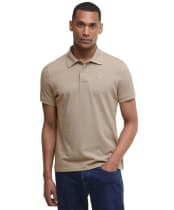 Men's Barbour Sports Polo 215G - Washed Stone