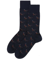Men's Barbour Mavin Socks - Navy / Pheasant