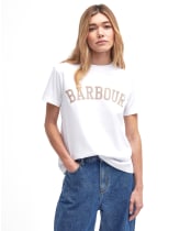 Women's Barbour Ella T-Shirt - White