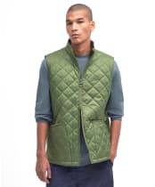 Men's Barbour Monty Gilet - Pea Green