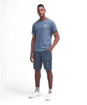 Men's Barbour Essential Ripstop Cargo Short - Dark Slate