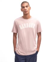Men's Barbour Stockland Graphic T-Shirt - Pink Quartz