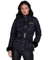Women’s Barbour International Modern International Polarquilt Jacket - Black