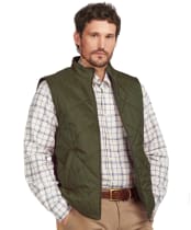 Men's Barbour Finn Gilet - Olive