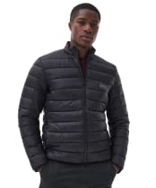 Men's Barbour International Tourer Reed Quilted Jacket - Black
