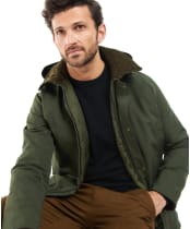 Men's Barbour Winter Ashby Waterproof Jacket - Sage
