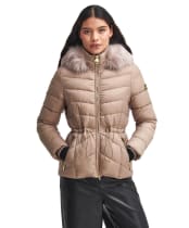Women's Barbour International Island Quilted Jacket - Light Trench