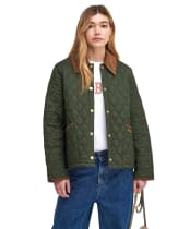 Crop Liddesdal - Olive / Classic Tartan