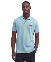 Men's Barbour International Essential Polo - Concrete Blue