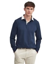 Men's Barbour Howtown Rugby Shirt - Navy