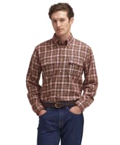 Penrice Shirt - Merlot Marl