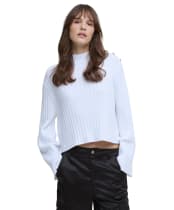 Della Knit Jump - White
