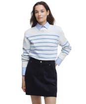 Emery Knit - Cloud / Blue Sky