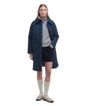 Cassandra Quil - Navy / Sky Dress Tartan