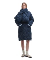 Brigitte Puffe - Navy / Sky Dress Tartan