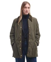 Cornelia Quilt - Deep Olive / Ancient Tartan
