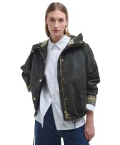 Inez Wax Jacke - Archive Olive / Ancient