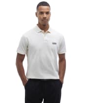 Men's Barbour International Essential Polo - Whisper White