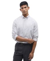 Men's Barbour Oxtown Tailored Shirt - Vintage Khaki