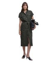 Women's Barbour International Harlow Midi Dress - Envy