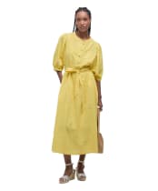 Women's Barbour Heidi Midi Dress - Sunray Yellow