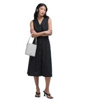 Women's Barbour Elsie Midi Dress - Black