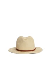 Women's Barbour Evelyn Braid Trilby Hat - Natural
