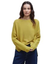 Women's Barbour Marine Knit - Limeade