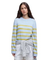 Women's Barbour Bronya Knitted Jumper - Breeze Blue