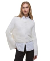 Women's Barbour International Zola Knitted Jumper - Neutral
