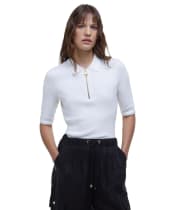 Women's Barbour International Emerson Knitted Jumper - Neutral