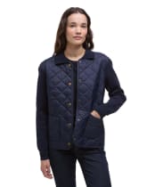 Women's Barbour Hollies Knitted Cardigan - Navy
