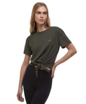 Women's Barbour International Soules Top - Envy