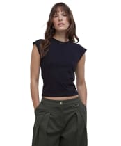 Women's Barbour International Priya Top - Black